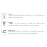 Vibrador Ponto G Com Estimulador (VB094) - Rosa