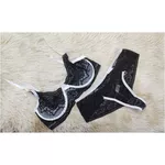 Conjunto Liz (DR4513). - Preto c/ Branco