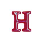Letras Para Personalização Vermelha (HA180V). - H
