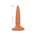 Plug Finco Com Estrias 10cm (PLUG07-10512) - Bege