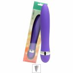 *Vibrador Personal Toque Aveludado Multivelocidade 15x10cm VP (PS011) - Roxo