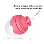 *Estimulador Clitoriano Formato Ovo VP (DB051) - Padrão