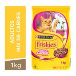 Friskies Ração Seca Gatos Adultos Mix De Carnes 1kg