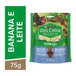 Dog Chow Petiscos Cães Filhotes Banana e Leite 75g