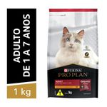 Pro Plan Ração Seca Para Gatos Adultos Sabor Frango e Arroz 1kg