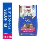 Cat Chow Ração Seca Para Gatos Filhotes Frango e Leite 10,1kg