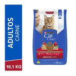 Cat Chow Ração Seca Para Gatos Adultos Carne 10,1kg