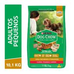 Dog Chow Ração Seca Cães Adultos Raças Pequenas Carne, Frango e Arroz 10,1kg