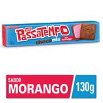 Biscoito Passatempo Chocomix Morango 130g