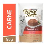 Fancy Feast Demi Glace Ração Úmida Gatos Adultos Carne 85g