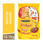 Friskies Ração Seca Gatos Adultos Frango 10,1kg