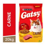 Gatsy Ração Seca Gatos Adultos Carne 20kg