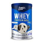 Suplemento Alimentar Linea Whey Protein Isolado e Hidrolisado Cookies Lata 450g