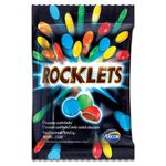 Confeito Rocklets Chocolate Ao Leite 80g