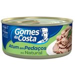 Atum Em Pedaços Ao Natural Gomes Da Costa 170g