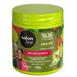 Máscara Nutritiva Salon Line Sos Cachos Abacate 500g