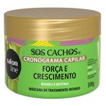 Máscara De Força e Crescimento Salon Line Sos Cachos Cronograma Capilar 300g