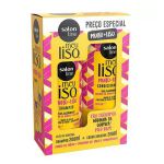 Kit Shampoo e Condicionador Salon Line Meu Liso Muito + Liso 200 Ml