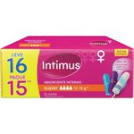 Absorvente Intimus Interno Super 16 Unidades