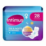 Absorvente Intimus Dia e Noite Suave Com Abas 28 Unidades