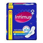 Absorvente Intimus Noite Suave Com Abas 30 Unidades