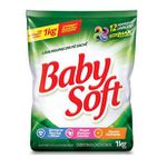 Lava Roupas Em Pó Baby Soft Sachê 1kg