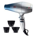 Secador Babyliss Pro Nano Titanium Portofino 6600 Ion Fade Azul Prata 2000 Watts