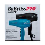 Secador Babyliss Pro Furia Nano Azul Titanium Íon 2100 Watts