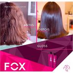 Fox Gloss Original Escova Progressiva Nova Embalagem Pump Kit - 2 x 1 Litro