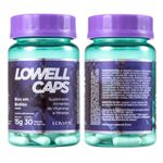 Lowell Caps Suplemento Alimentar de Crescimento Capilar 30 Caps - 500mg