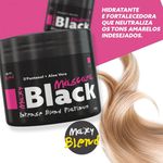 Maxy Blend Maxy Black Intense Blond Platinum Máscara - 500g