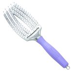 Escova Olivia Garden Fingerbrush Raquete Curvada Média
