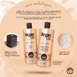 New Vip Argan Oil Escova Progressiva Original Nova Embalagem Kit - 2 x 1 Litro
