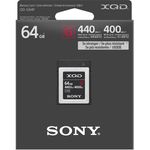 Cartão de memória XQD Sony 64GB G Series