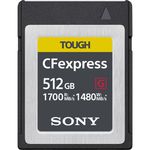 Cartão de memória Sony 512GB CFexpress tipo B TOUGH