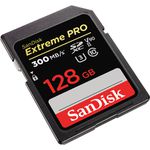 Cartão de memória SanDisk 128GB Extreme PRO UHS-II SDXC