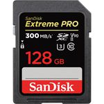 Cartão de memória SanDisk 128GB Extreme PRO UHS-II SDXC