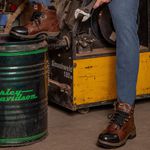Bota Masculina ACT Guerrilha Couro Legítimo - Castanho