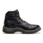 Bota Masculina ACT Guerrilha Couro Legítimo - Preto