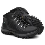Bota 2459 Couro Legítimo - Preto