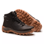 Bota 3044 Couro Legítimo - Browm