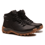 Bota 3044 Couro Legítimo - Browm