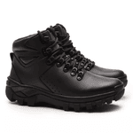 Bota 3044 Couro Legítimo - Preto