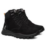 Bota 3054 Couro Legítimo - Preto