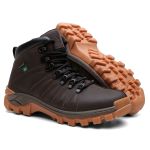 Bota 3061 Couro Legítimo - Marrom