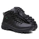 Bota 3061 Couro Legítimo - Preto
