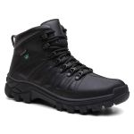 Bota 3061 Couro Legítimo - Preto