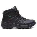 Bota 3061 Couro Legítimo - Preto