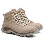Bota 3061 Couro Legítimo - Areia