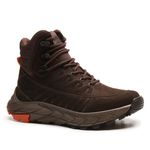 Bota 3080 Couro Legítimo - Marrom Escuro